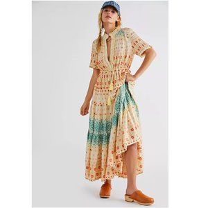 NWT! Free People Floral Print Maxi Dress
